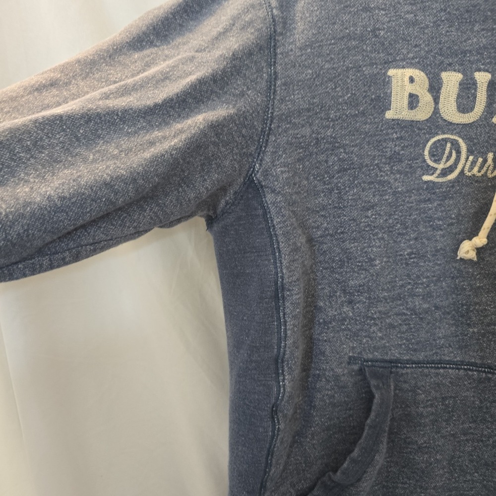 Burton Women's Hoodie Sweatshirt Blue Size S "Burton Durable Goods" Spellout‎ - Picture 5 of 15